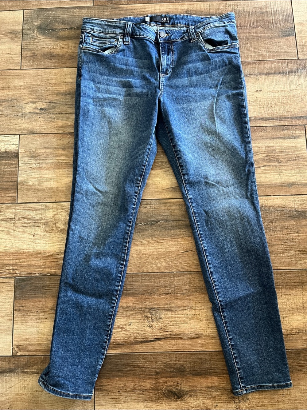 Kut from the Kloth Dark Blue Skinny Jeans
